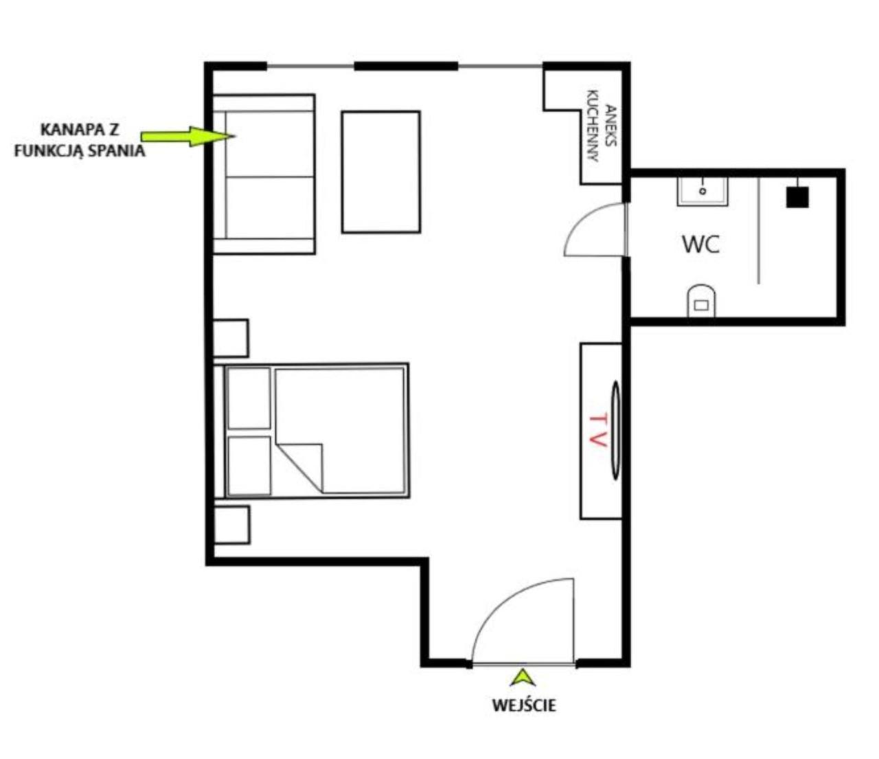 Apartamenty Na Blichu - Noclegi Energylandia Затор Экстерьер фото